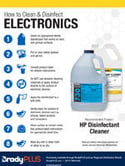 WAXIE disinfectant brochure- electronics sell sheet