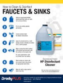 WAXIE disinfectant brochure- faucets & sinks switch sell sheet