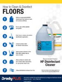 WAXIE disinfectant brochure- floors sell sheet