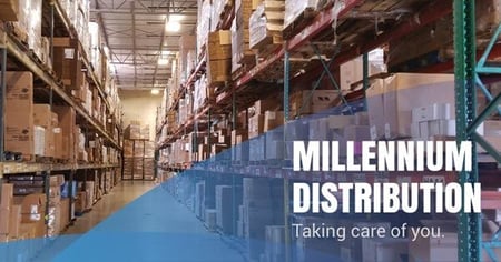 an image of Millennium's warehouse for capability