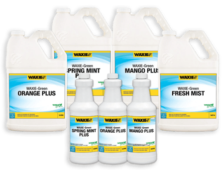 WAXIE Green cleaning chemicals