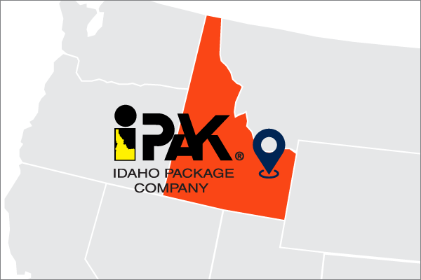 US map showing IPAK location in ID